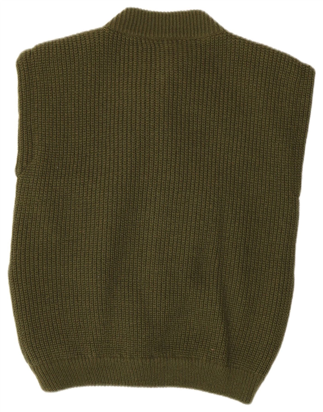 Męski sweter bez rękawów Liverani IT 48 Średnia wełna khaki