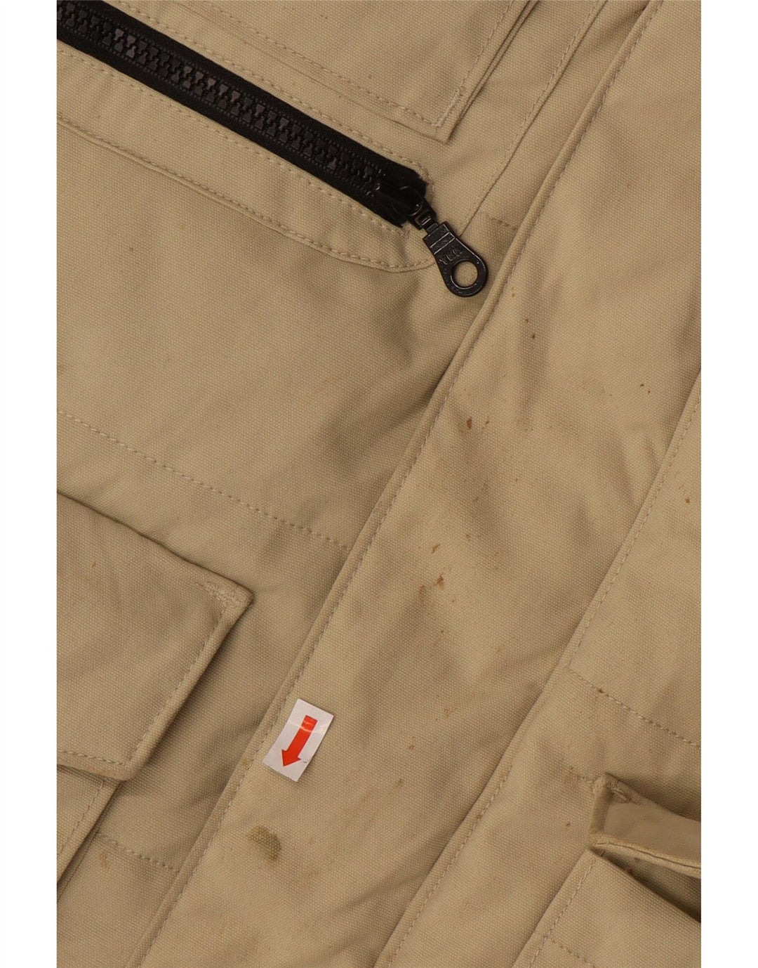 DIADORA Mens Utility Gilet UK 44 2XL Beige Polyamide