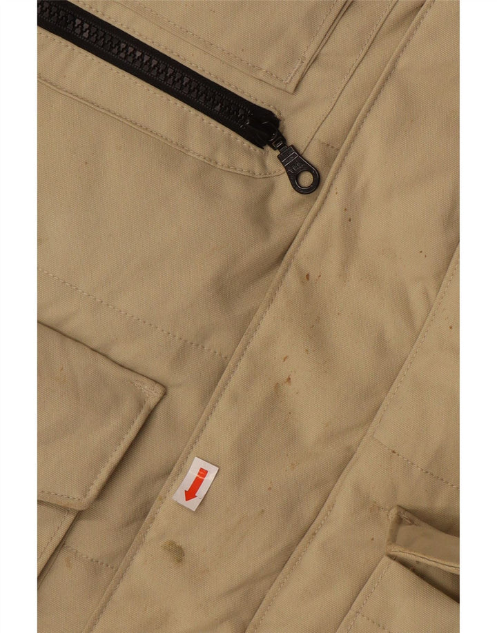 DIADORA Mens Utility Gilet UK 44 2XL Beige Polyamide