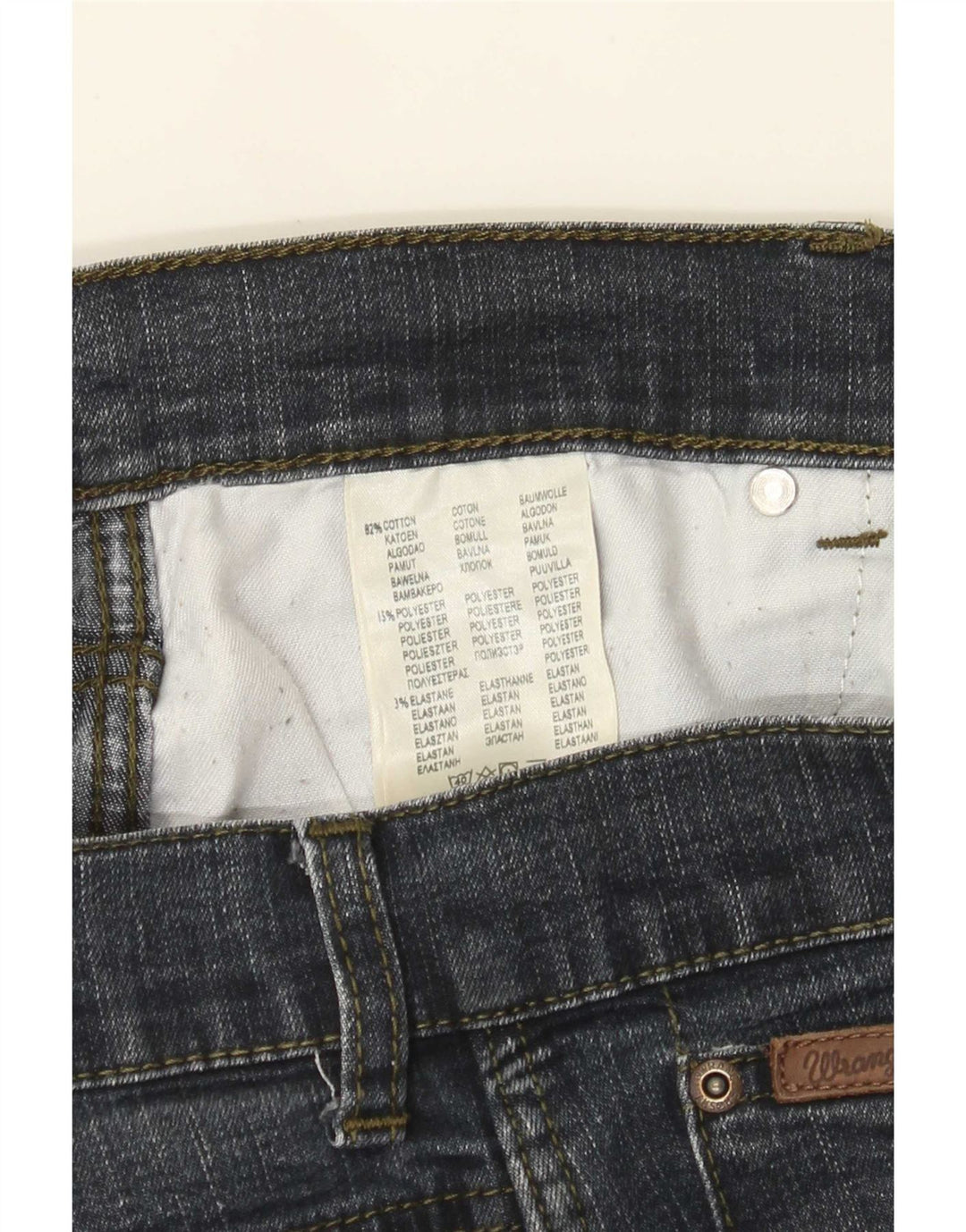 Męskie jeansy Wrangler Texas Stretch Straight W40 L32 Niebieskie, bawełniane