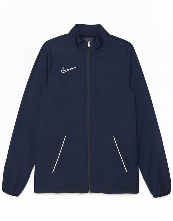 Męska kurtka dresowa Nike Dri Fit, mała, granatowa, poliestrowa