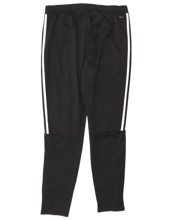 Adidas Męskie spodnie dresowe Joggery, duże, czarne, poliestrowe