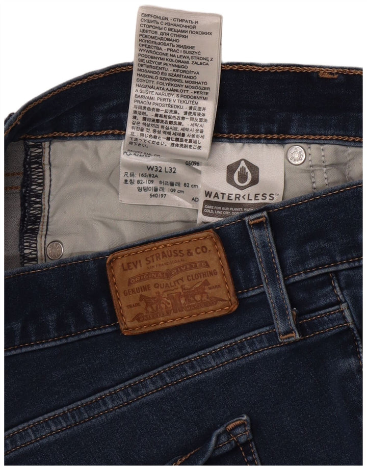 Damskie dżinsy Levi's 314 Shaping Straight W32 L32 Niebieska bawełna