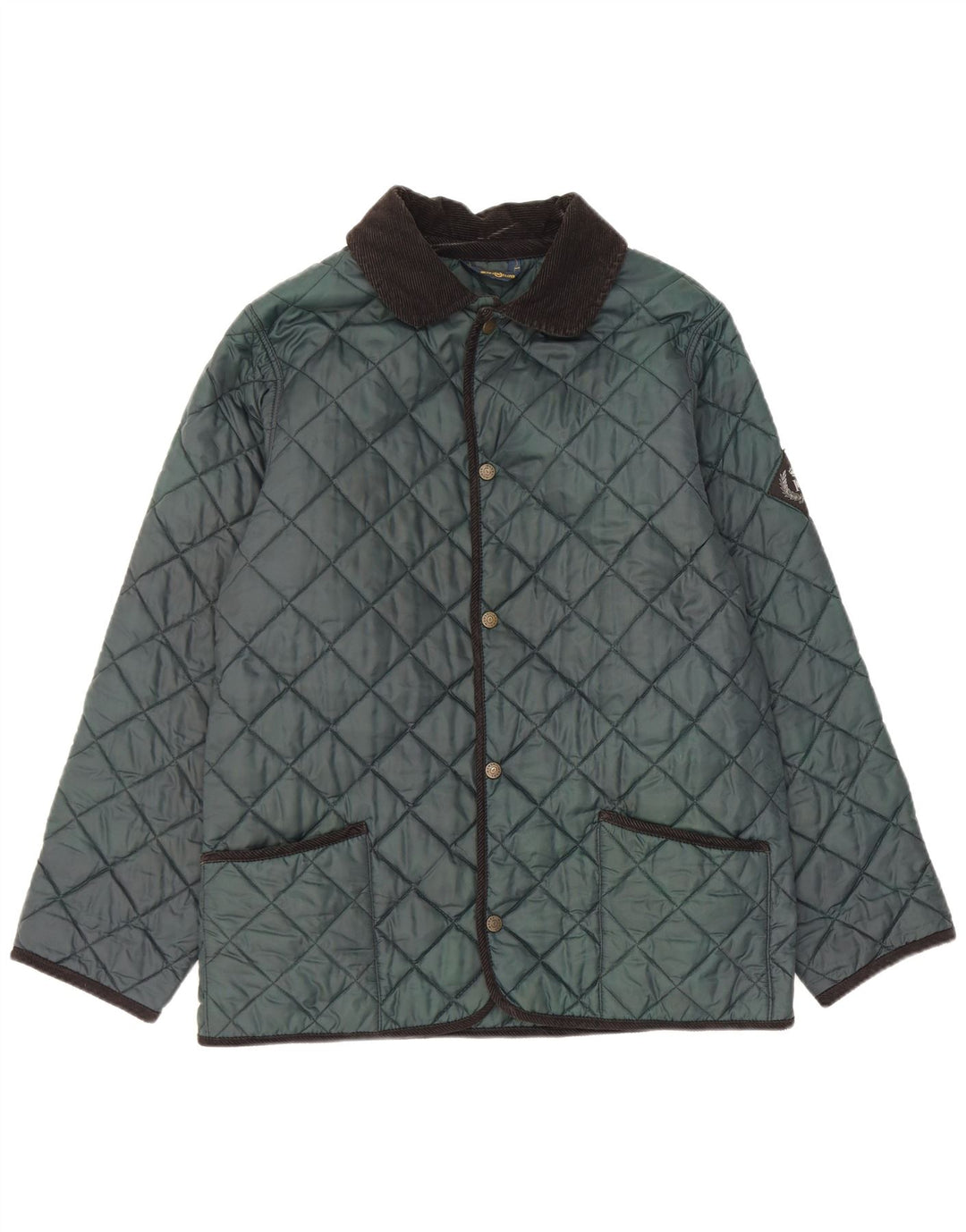 Męska pikowana kurtka Henri Lloyd UK 36 Small Green Nylon