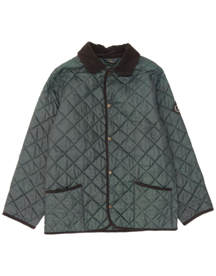 Męska pikowana kurtka Henri Lloyd UK 36 Small Green Nylon
