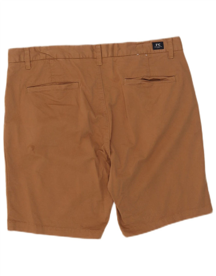 Męskie spodenki chino French Connection W36, duże, brązowe, bawełniane