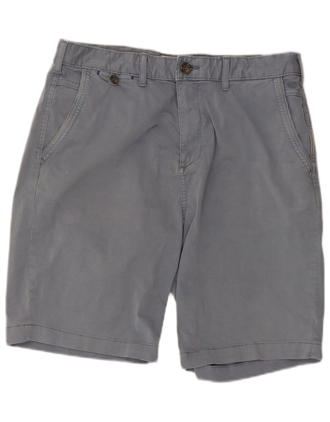 Męskie spodenki Chino White Stuff W34, duże, szare, bawełniane