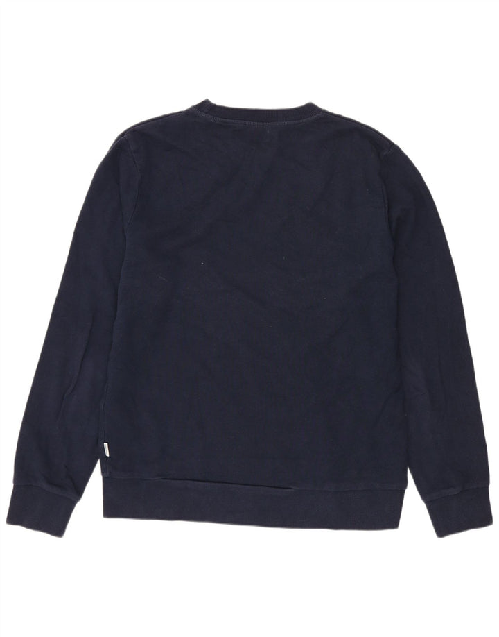 Sweter męski Jack & Jones, średni granatowy, bawełniany