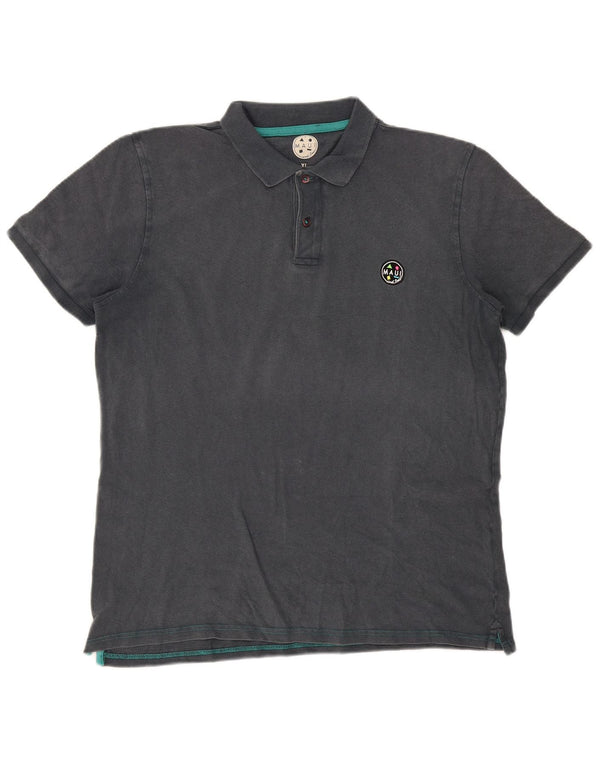 Męska koszulka polo Maui and Sons XL, szara, bawełniana