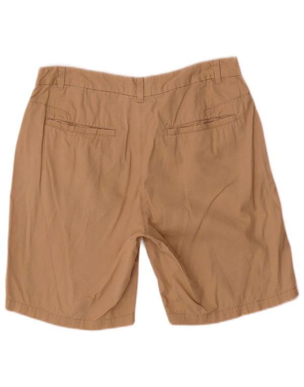 Marks & Spencer Damskie spodenki Chino UK 10 Small W30 Beżowa bawełna
