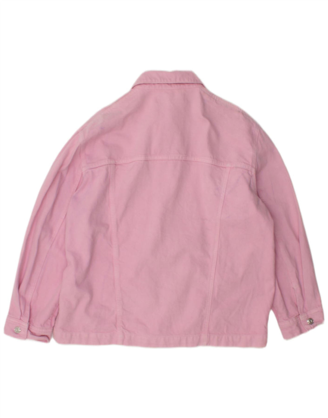 Damska kurtka jeansowa oversize ZARA UK 10, mała, różowa, bawełniana