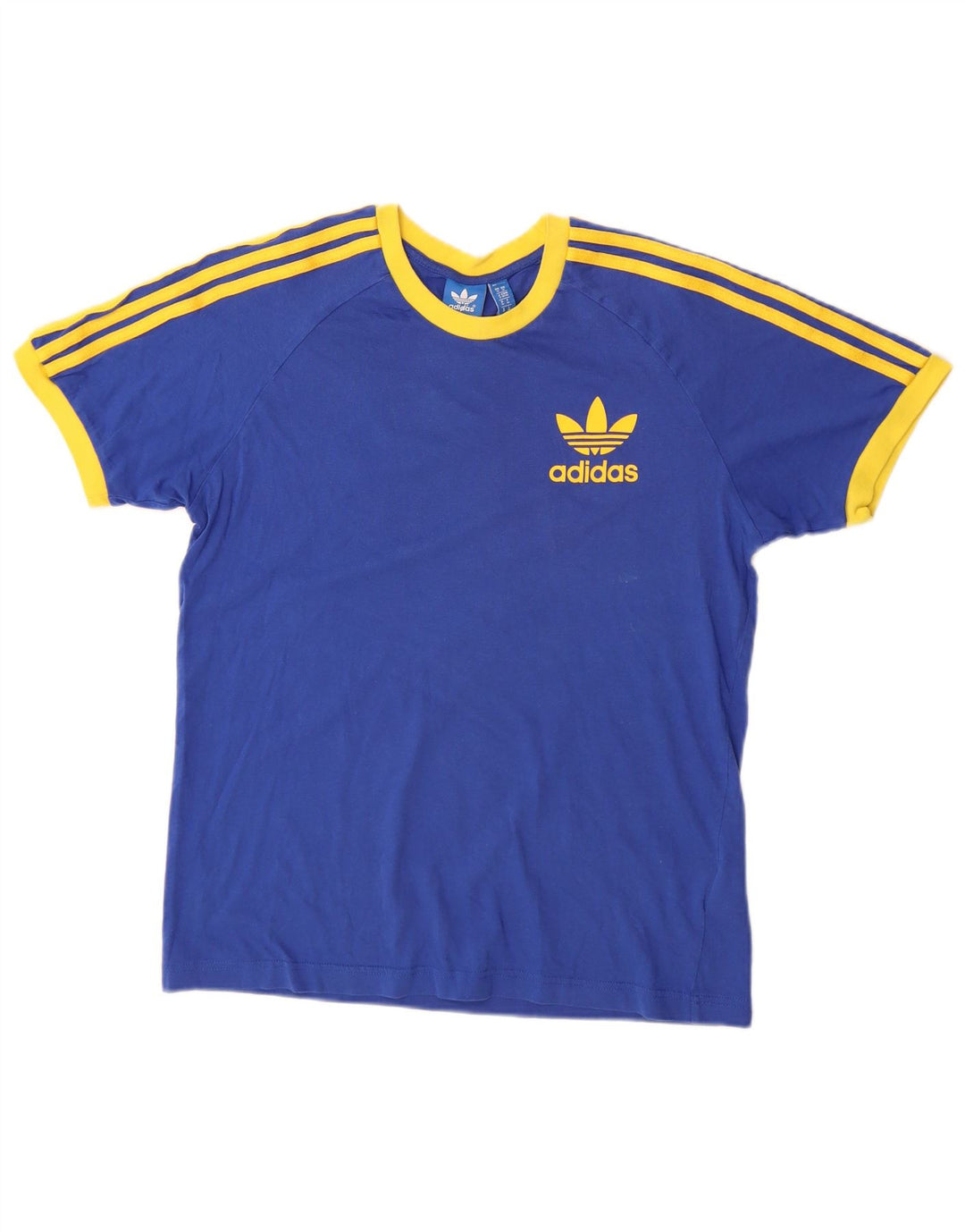 T-shirt męski ADIDAS Top, średni, granatowy, bawełniany