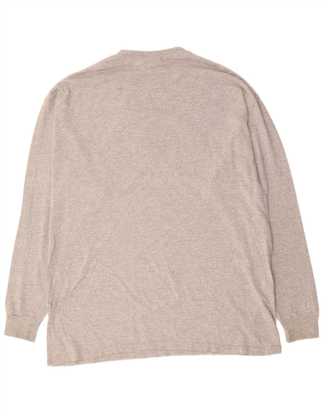 Męski graficzny top PUMA z długim rękawem XL, szary, bawełniany