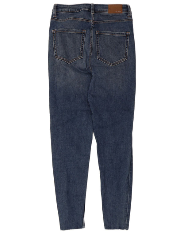 Marks & Spencer Damskie Ivy Skinny Jeans UK 8 Small W26 L26 Niebieskie bawełniane