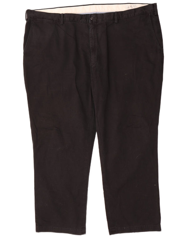 Męskie spodnie chino Polo Ralph Lauren Big Classic Fit W50 L30 Czarna bawełna