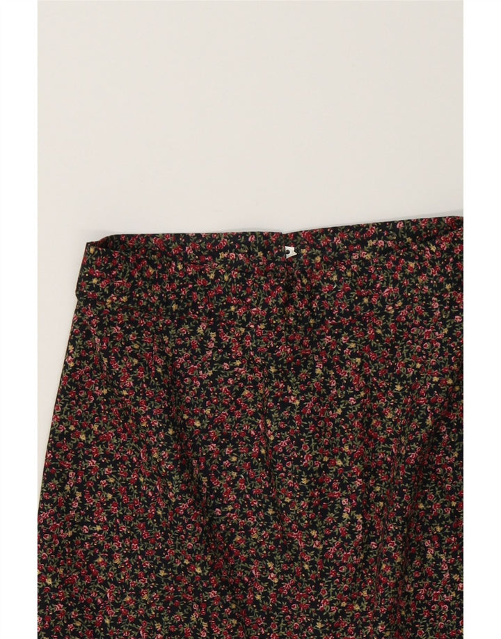 VINTAGE Womens A-Line Skirt W28 Medium  Multicoloured Floral Vintage Vintage and Second-Hand Vintage from Messina Hembry 