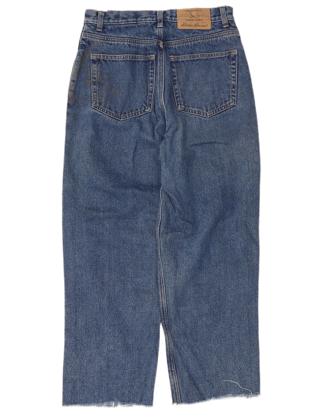 Damskie jeansy Eddie Bauer z wysokim stanem US 8 Medium W28 L24 Niebieskie