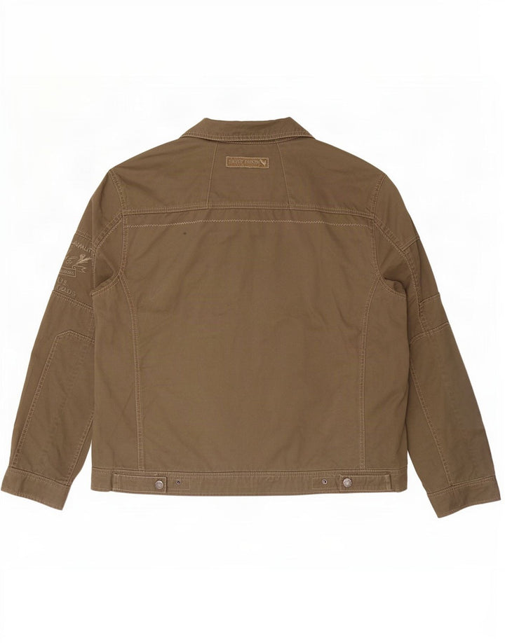 Męska kurtka bomberka w stylu vintage, UK 42 XL, bawełna khaki