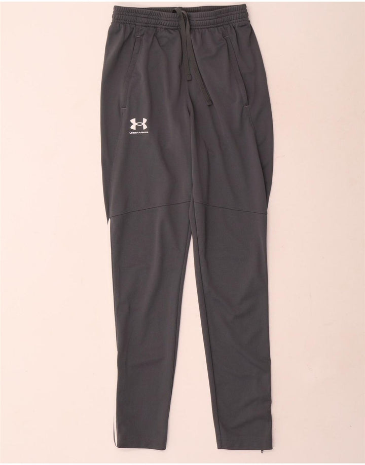 Męskie dopasowane spodnie dresowe Under Armour, małe, szare