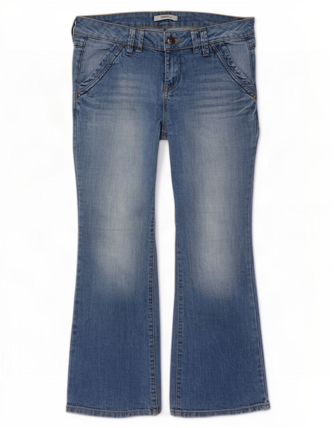 Damskie jeansy Bootcut Esprit W29 L30 Niebieskie bawełniane