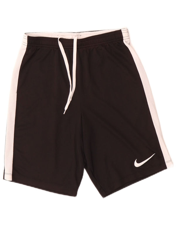 Męskie spodenki sportowe Nike Dri Fit, mały czarny, poliestrowy blok kolorów