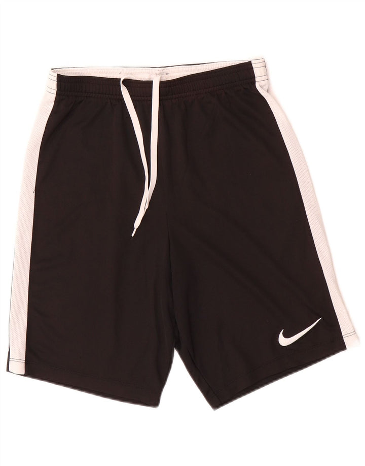 Męskie spodenki sportowe Nike Dri Fit, mały czarny, poliestrowy blok kolorów
