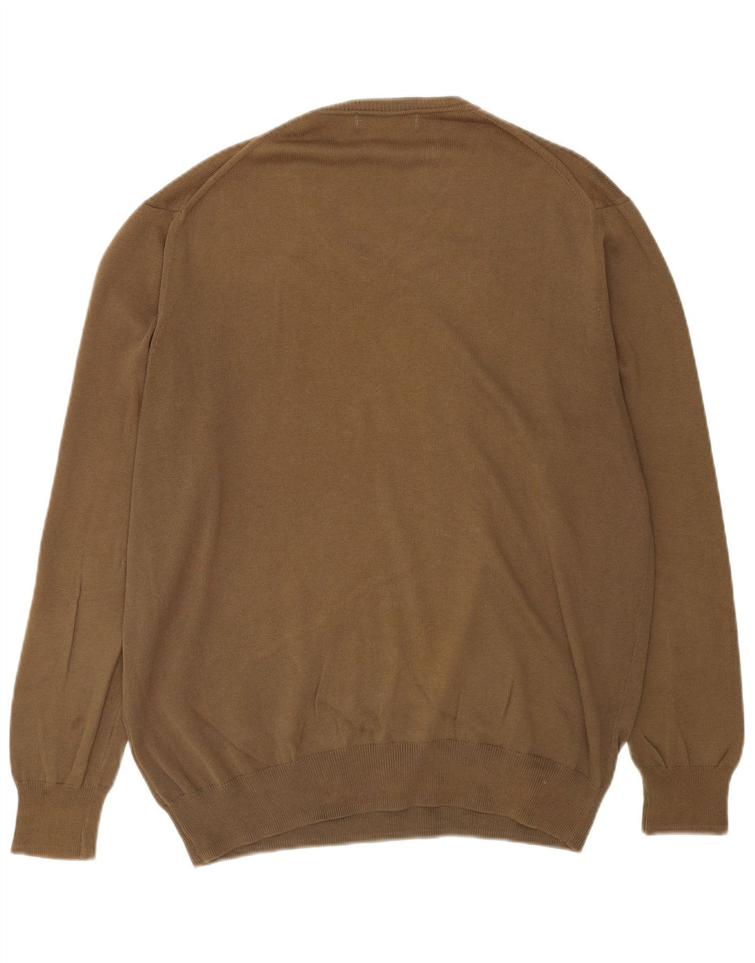 Męski sweter Zara z dekoltem w kształcie litery V, XL, khaki