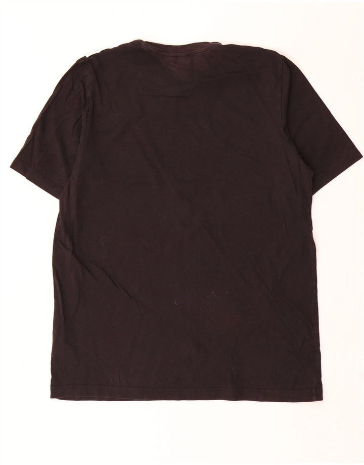 Adidas Męski T-shirt Top Duży Czarny Bawełniany