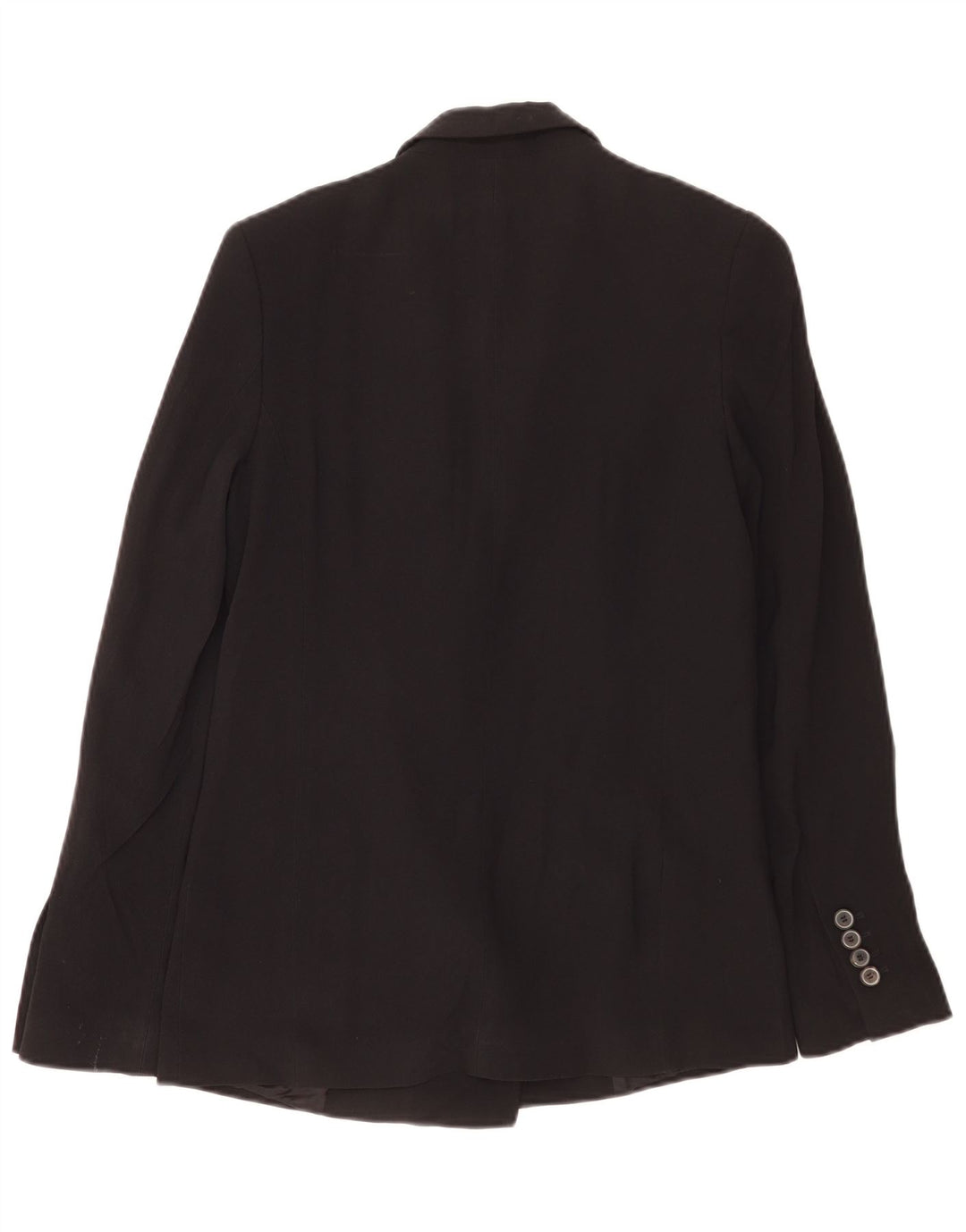 Damska marynarka z podwójnymi piersiami Zara UK 10 Small Black Acetate