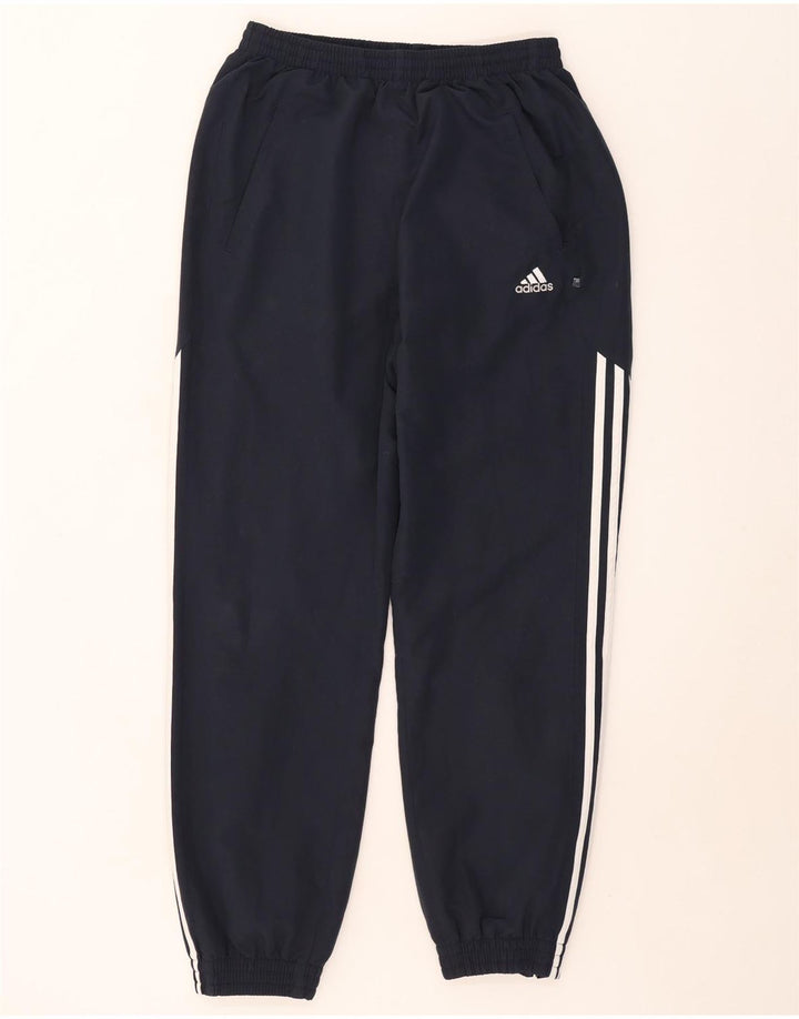 Adidas Męskie spodnie dresowe Joggery Średni granatowy poliester