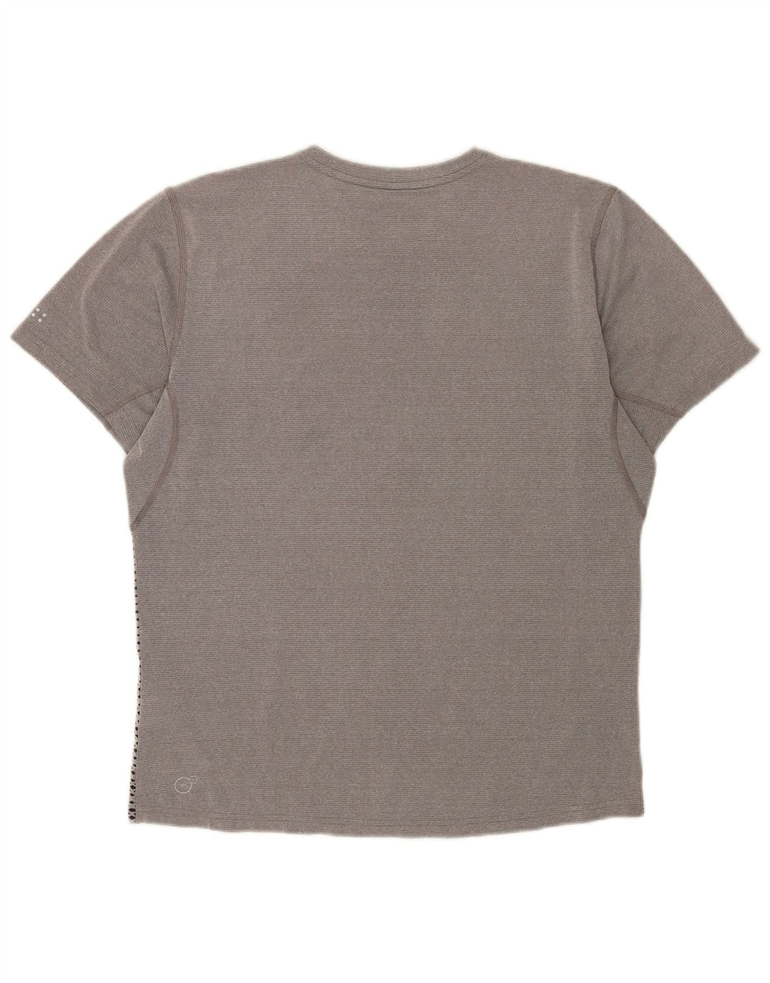T-shirt męski Puma Top, średni szary, poliester w cętki
