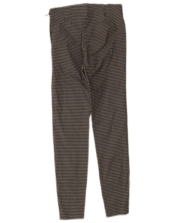 Legginsy damskie Zara UK 12, średnia czarna kratka