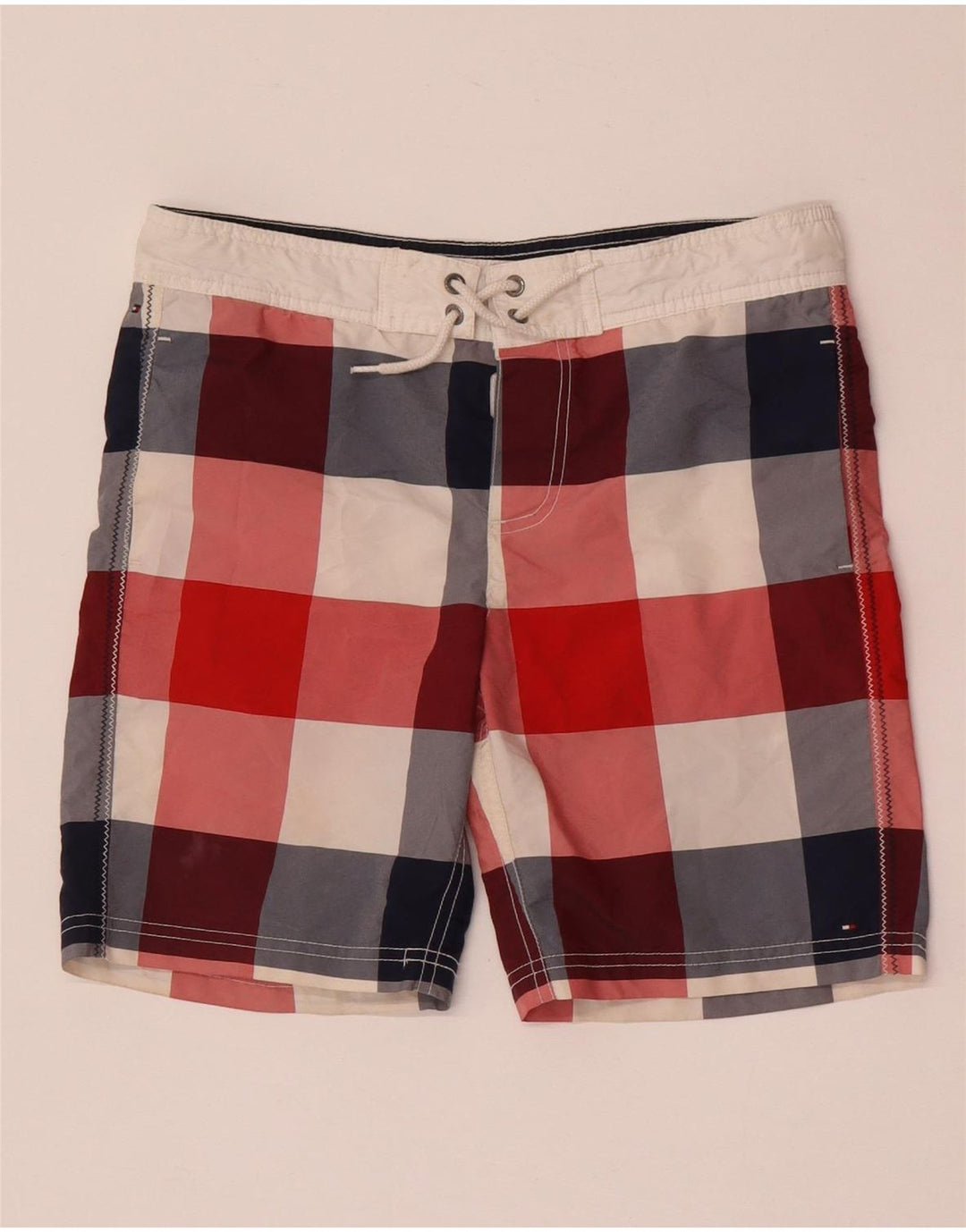 Chłopięce spodenki kąpielowe Tommy Hilfiger 13-14 lat w wielobarwną kratkę