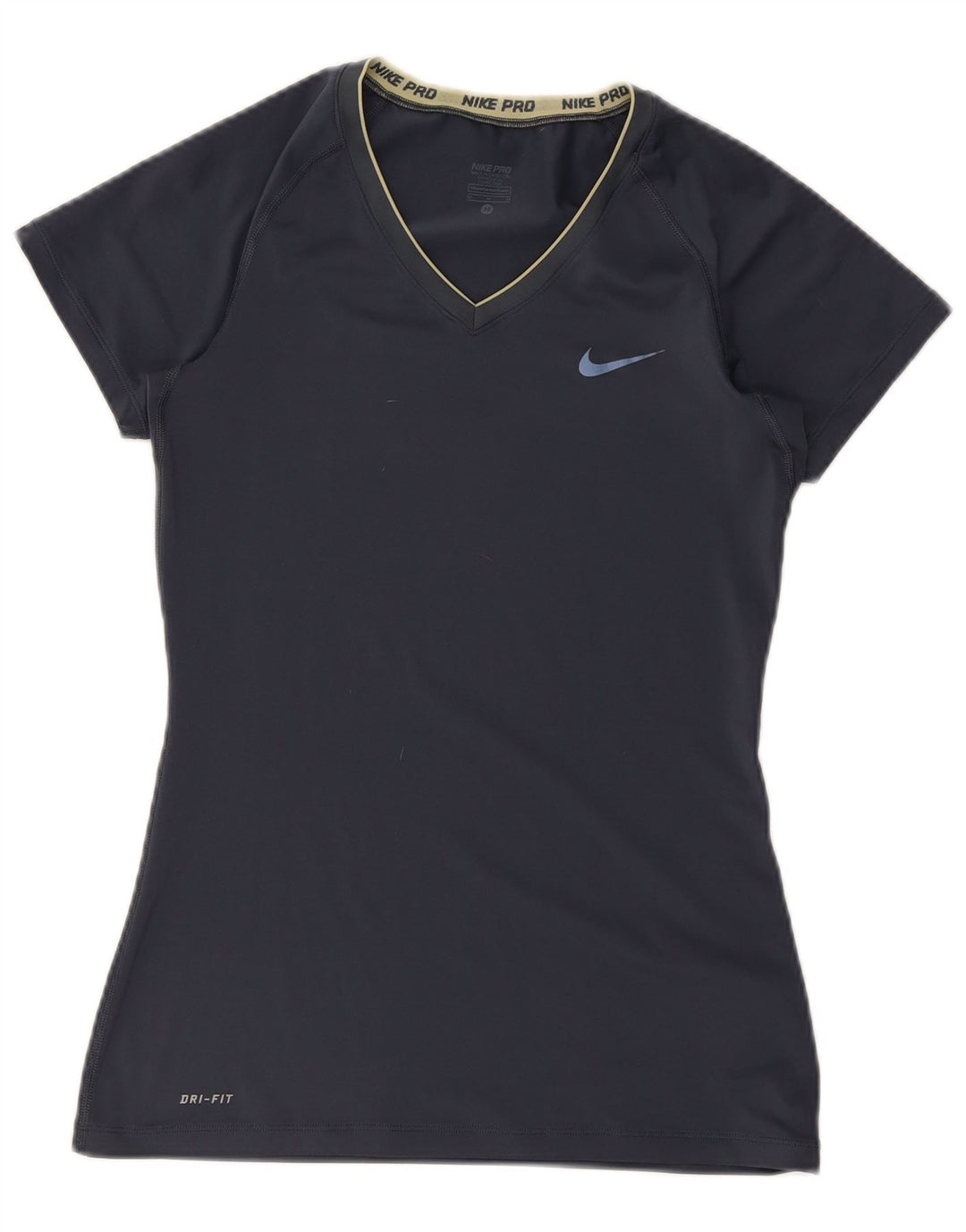 Damska koszulka Nike Dri Fit Top UK 12, średni granatowy poliester