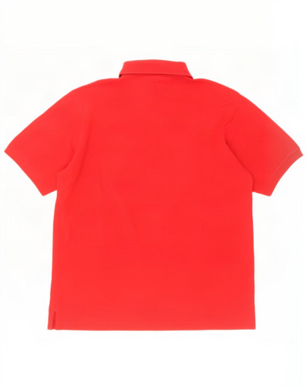 Męska koszulka polo Sergio Tacchini IT 54 XL, czerwona bawełna