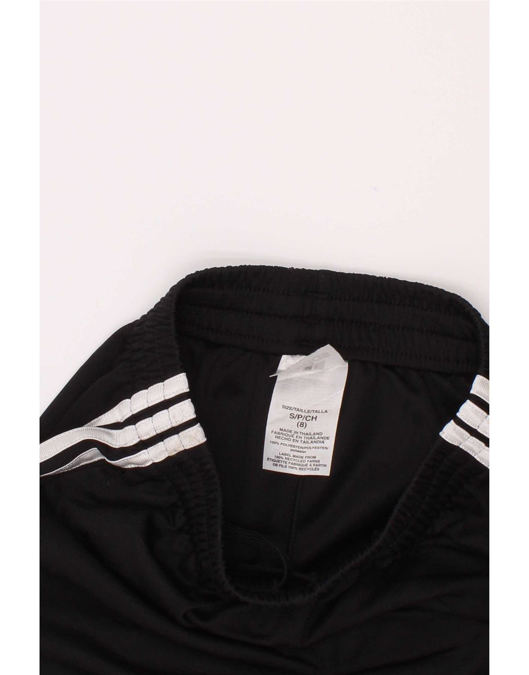 Chłopięce spodenki sportowe Adidas 7-8 lat, małe, czarne, poliestrowe