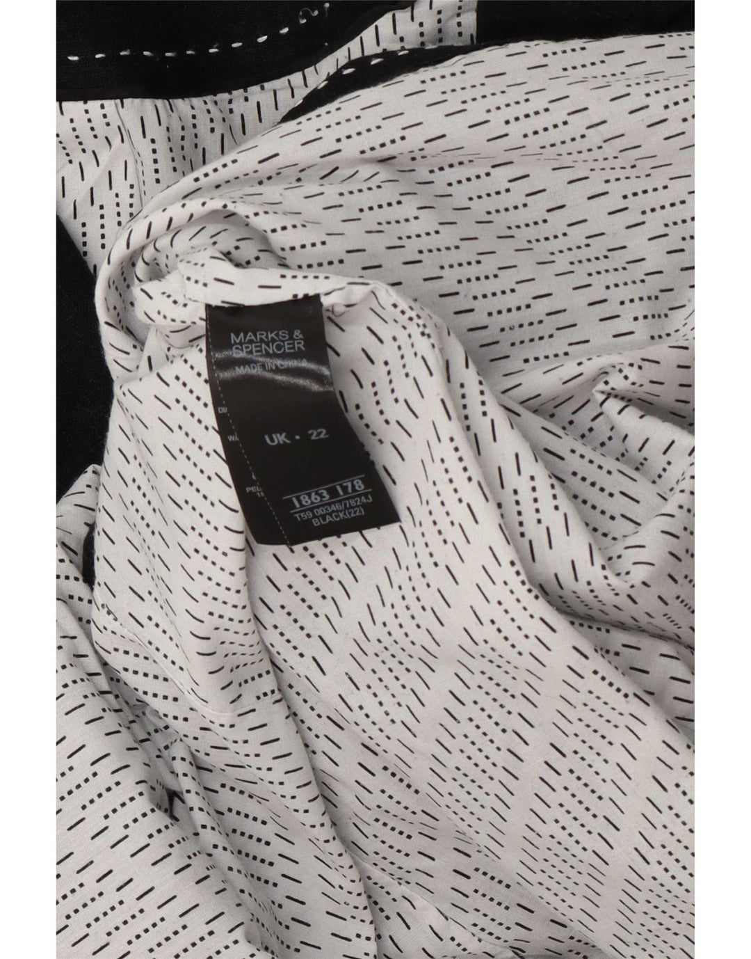Marks & Spencer Damska marynarka zapinana na 3 guziki UK 22 3XL Szara lniana