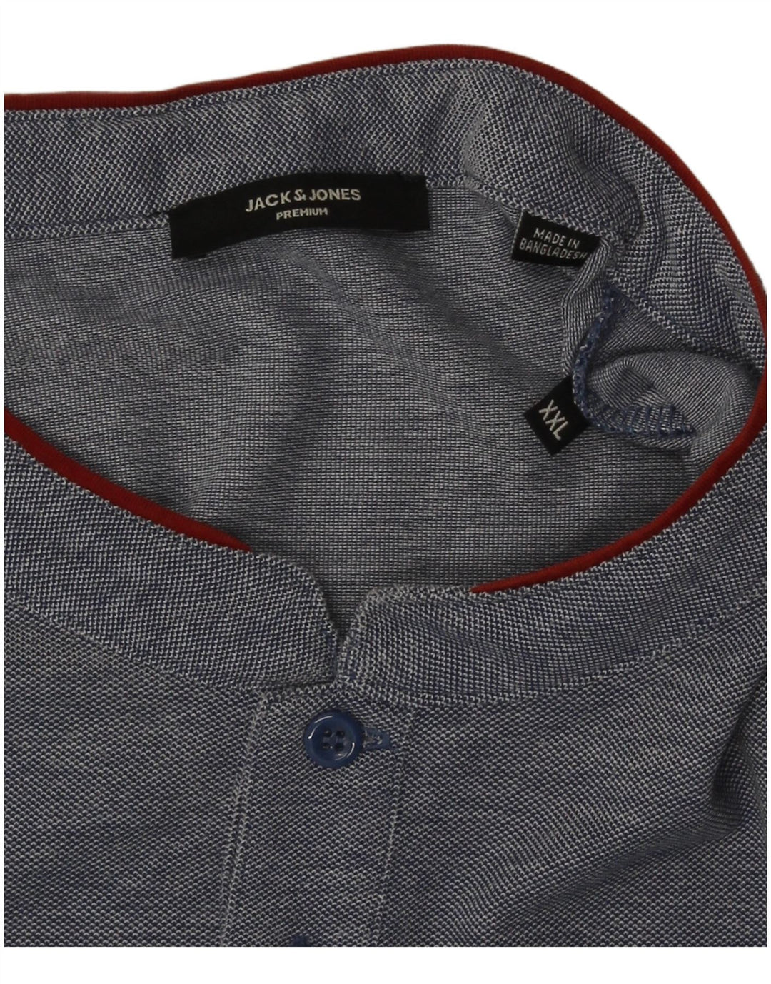 T-shirt męski Jack & Jones Top 2XL granatowy nakrapiany