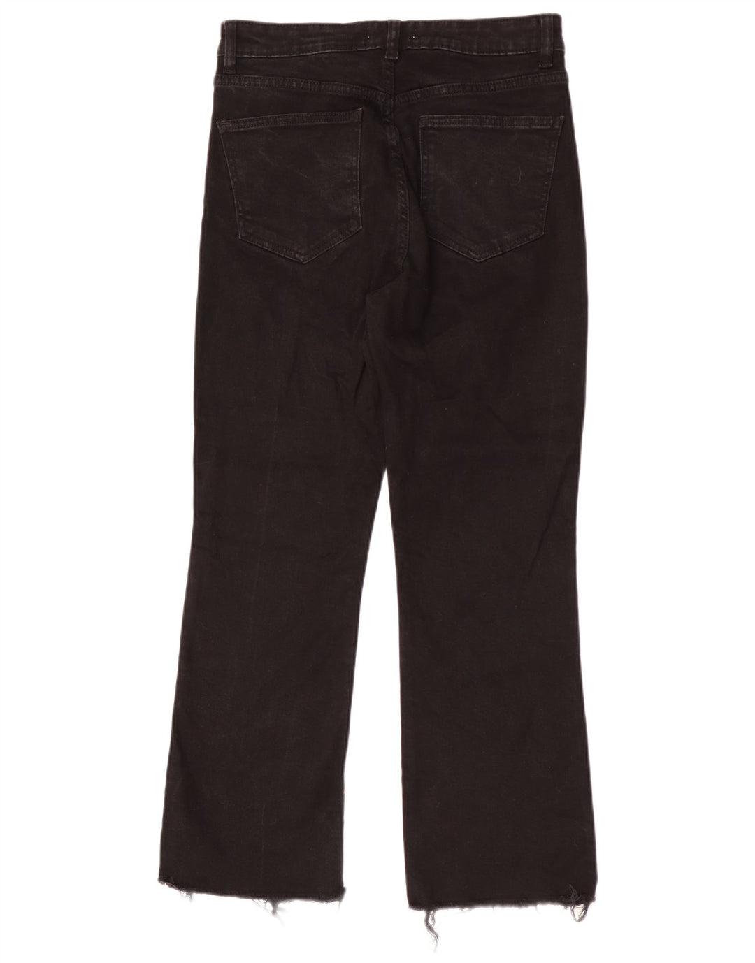 Damskie proste dżinsy Zara EU 40 Medium W30 L26 Czarna bawełna