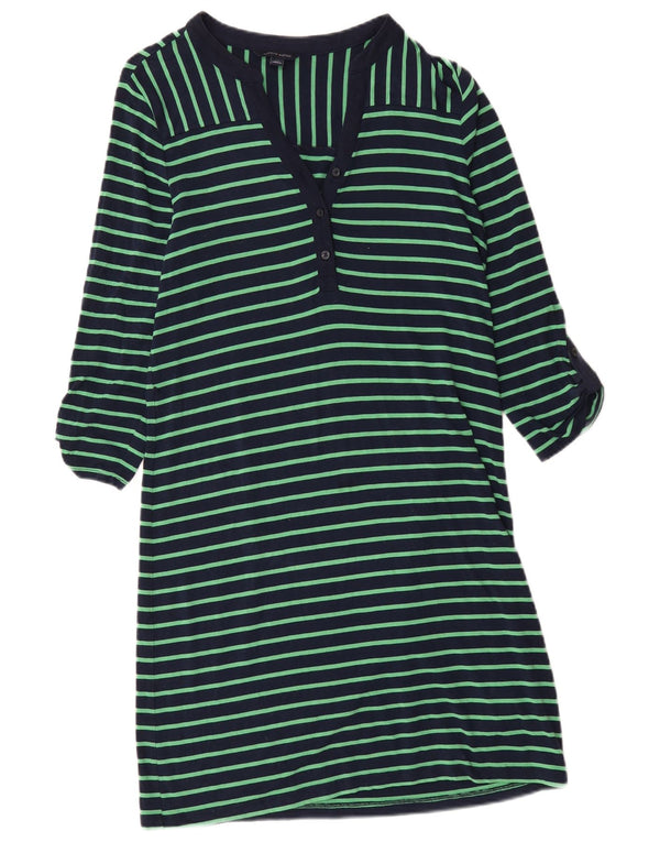 Damska sukienka t-shirtowa Tommy Hilfiger UK 14, duże granatowe paski