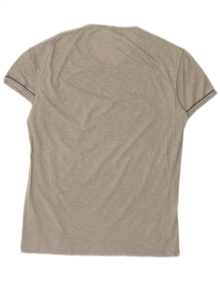 T-shirt męski Fila, mały, szary, nakrapiany