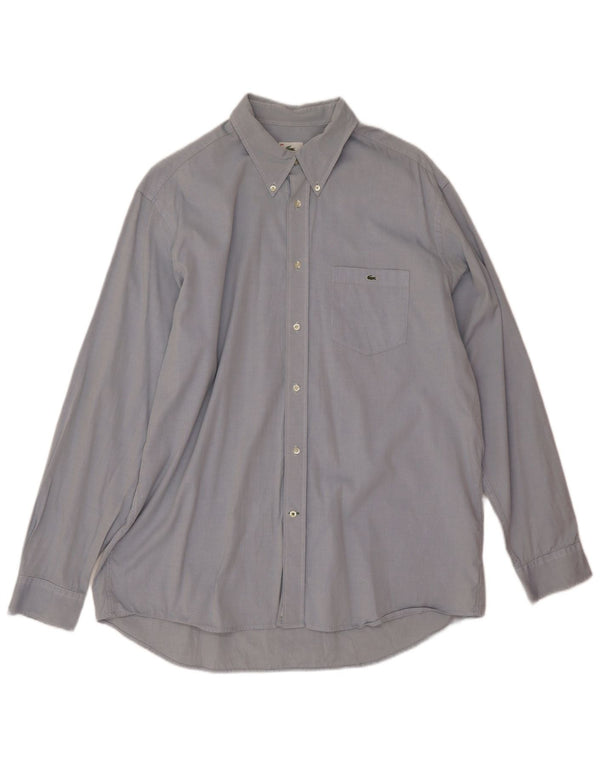 Koszula męska Lacoste rozmiar 44 XL, niebieska, bawełniana