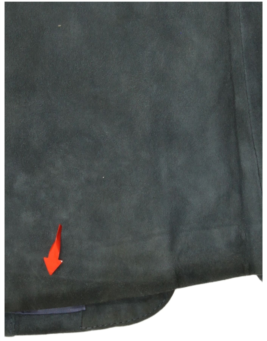 Damska zamszowa kamizelka PENELOPE IT 44 Średni niebieski