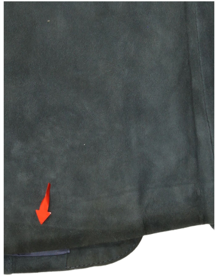 Damska zamszowa kamizelka PENELOPE IT 44 Średni niebieski