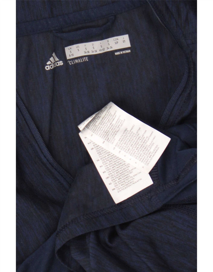 Damski dres Adidas Graphic Pullover Top UK 8/10 Mały granatowy