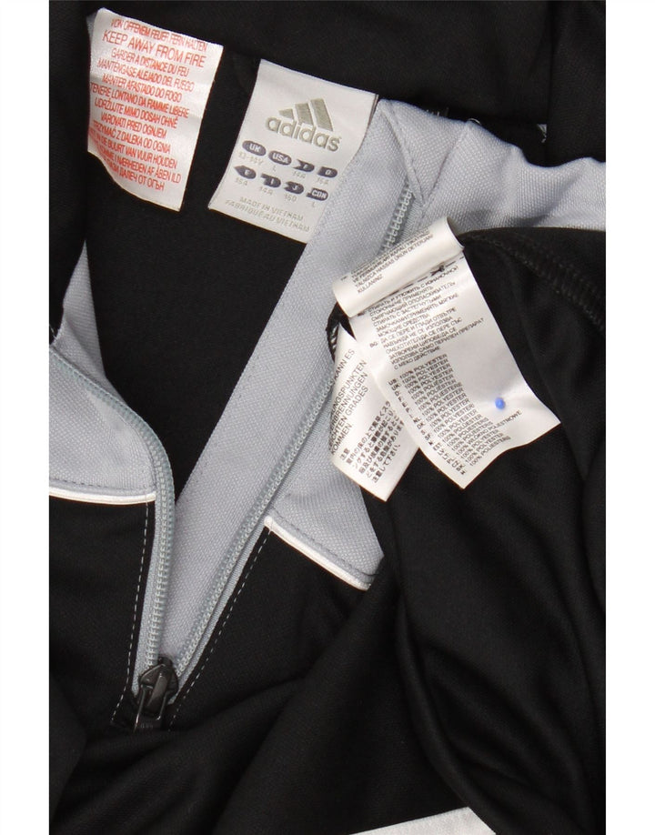 Chłopięcy dres Adidas Climalite Pullover Top 13-14 lat w kolorze czarnym