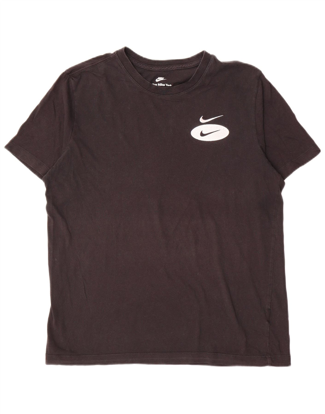 T-shirt męski Nike, średni czarny, bawełniany