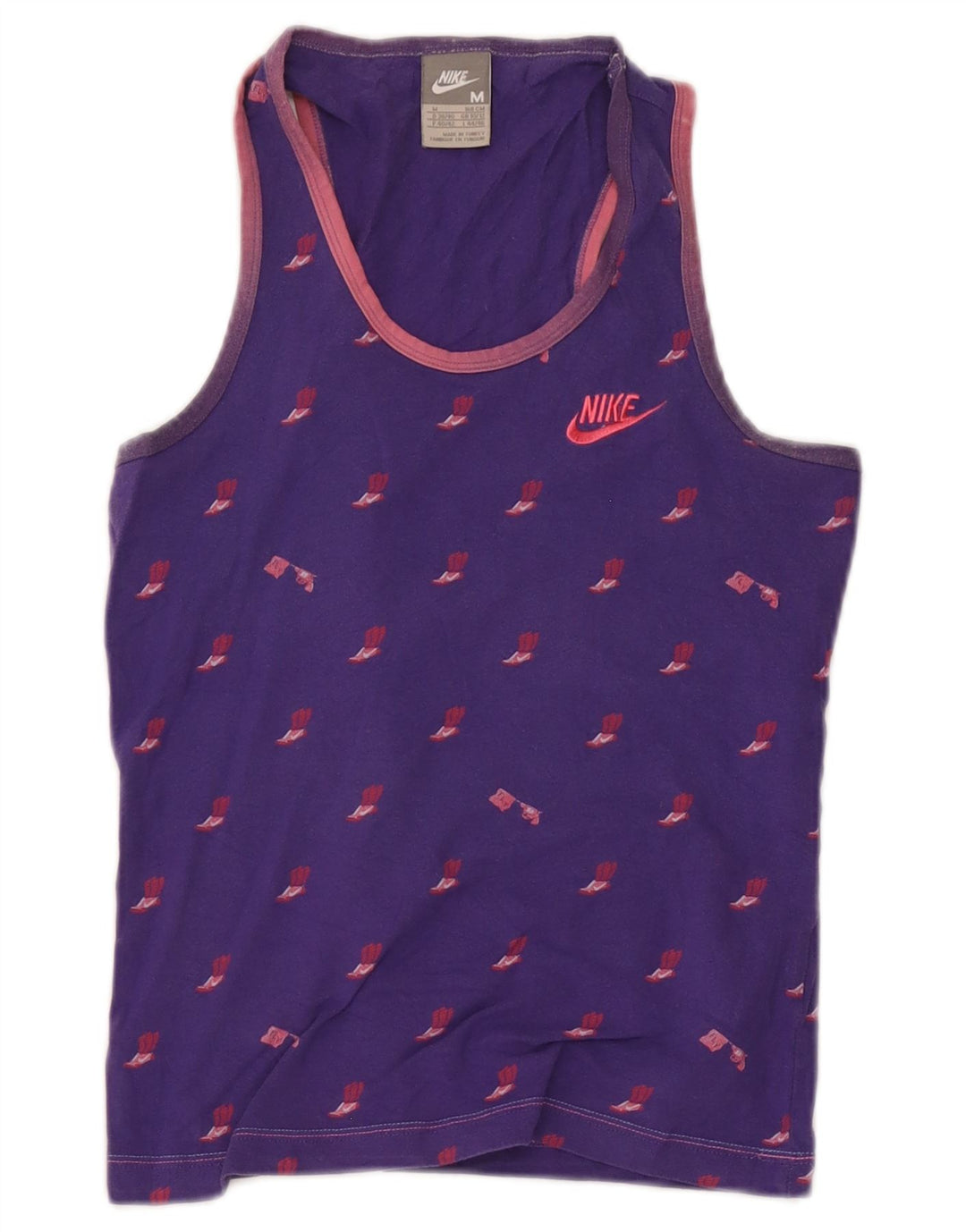 Damska kamizelka z grafiką Nike, UK 10/12, średni fiolet