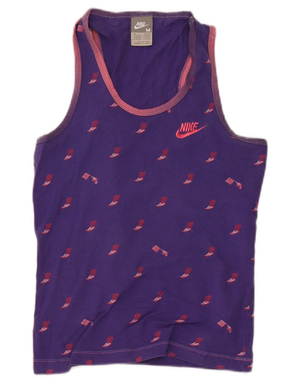 Damska kamizelka z grafiką Nike, UK 10/12, średni fiolet