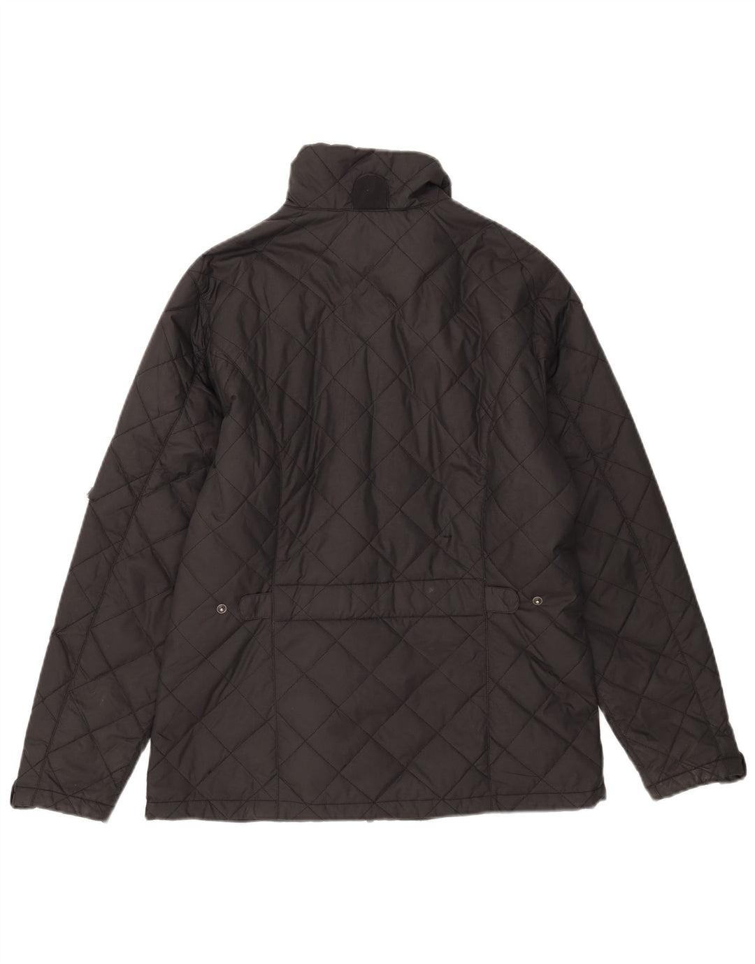 Damska pikowana kurtka oversize Schoffel UK 10, mała, czarna, poliester